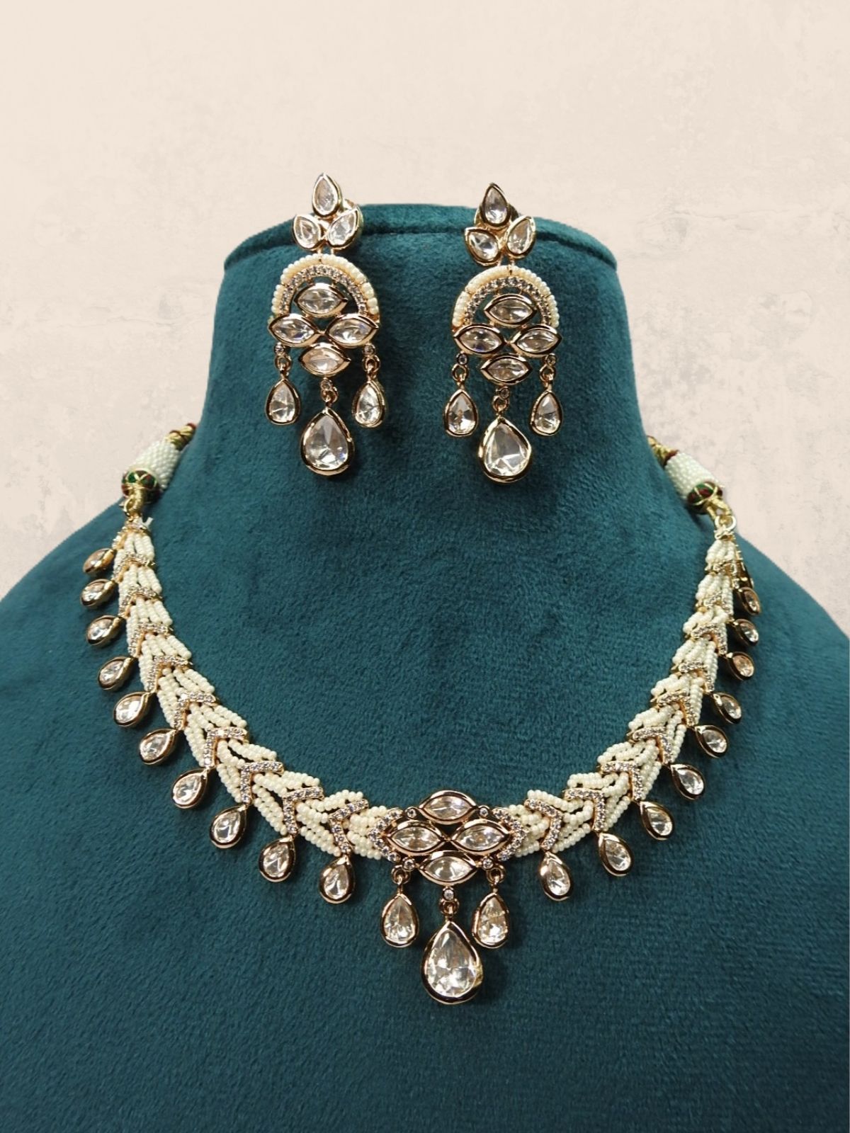 Serene Pearl Choker Set