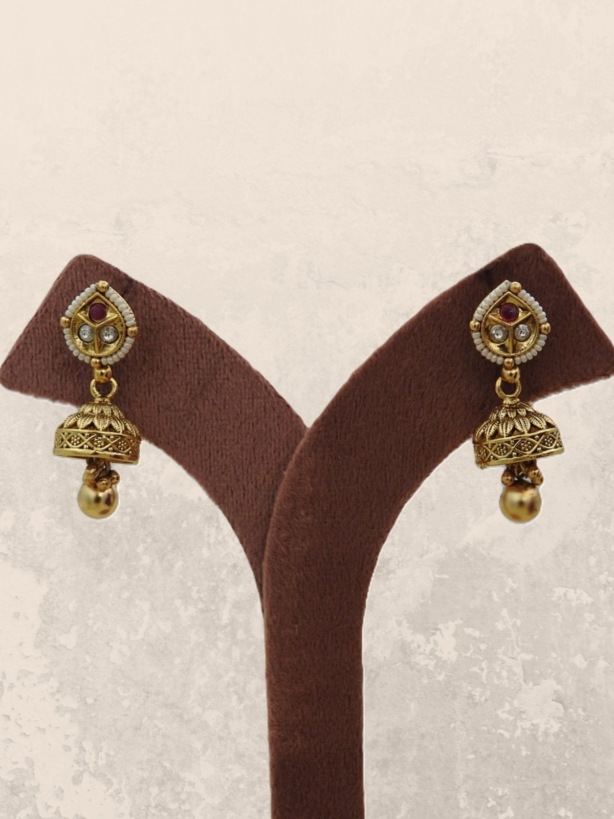 Floral Charm Necklace Set