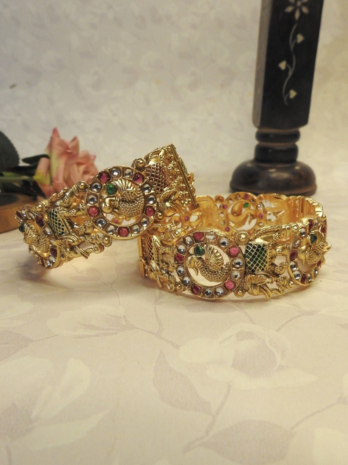 Majestic Heritage Gold Bangle Set