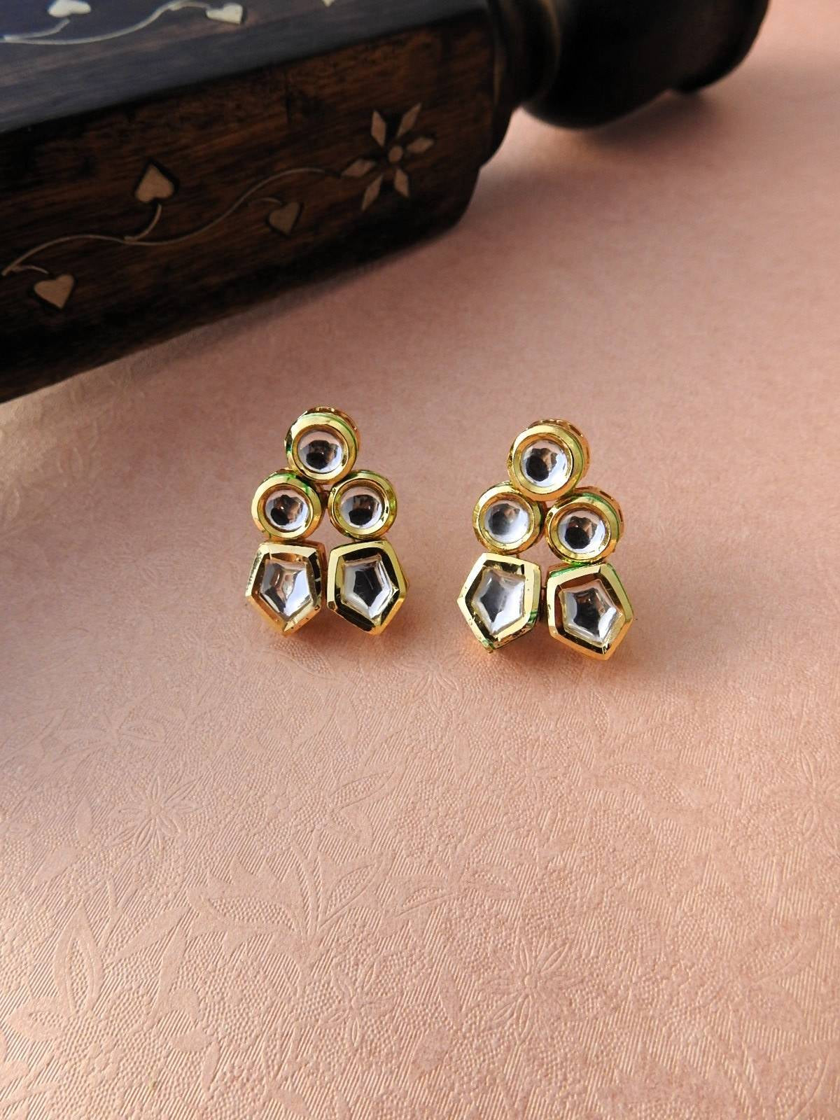 Golden Radiance Kundan Necklace Set