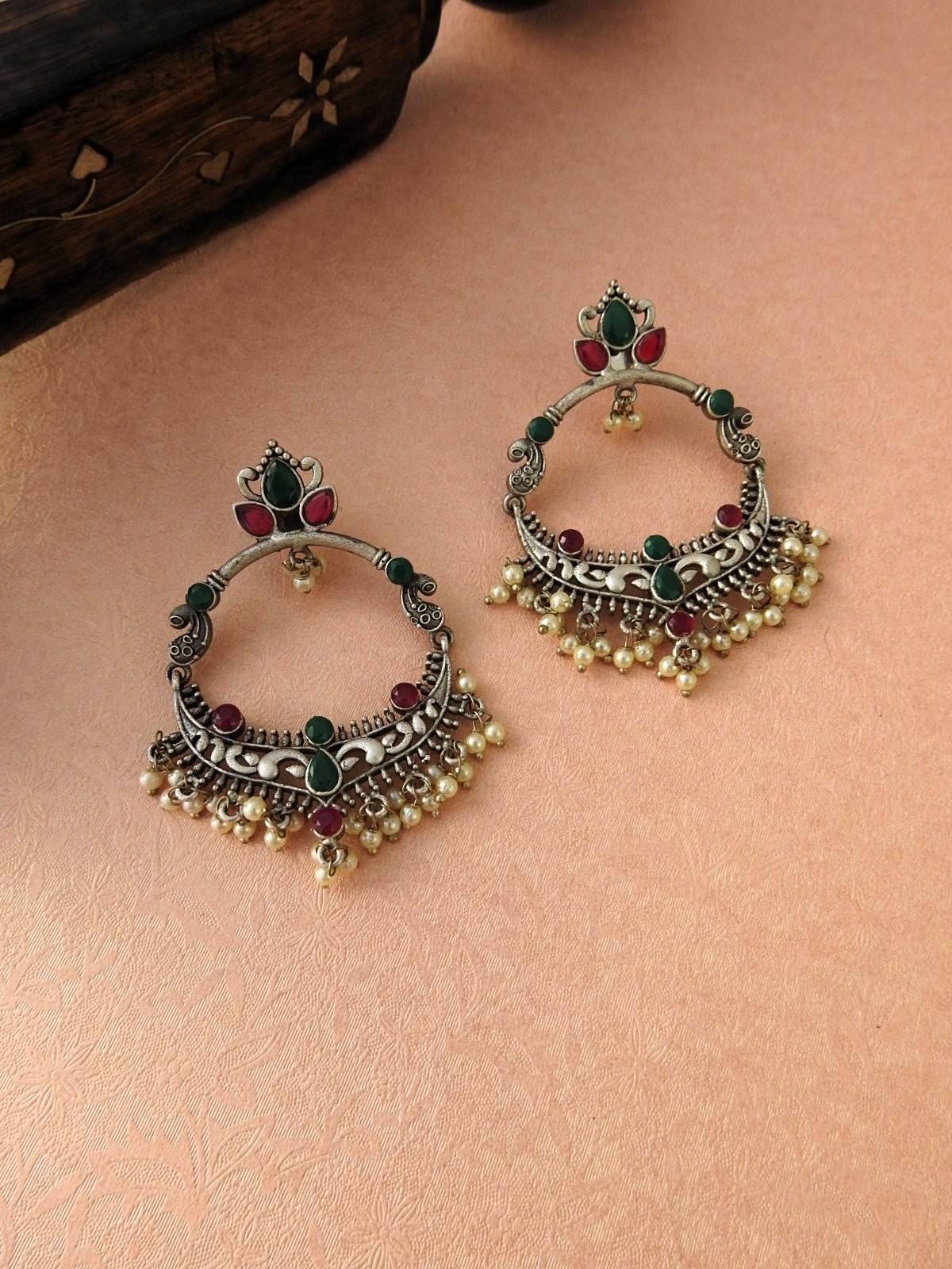 Aaradhya Antique Temple Necklace Set