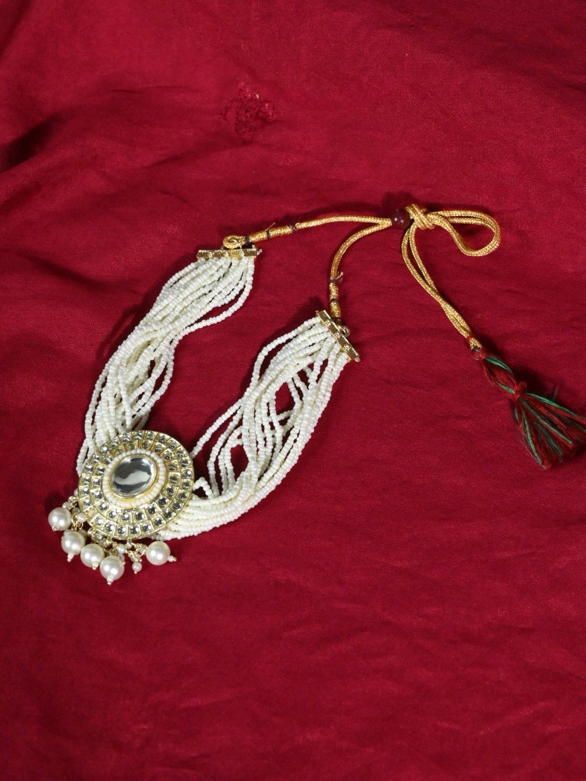 Eshvika Pearl Necklace Set