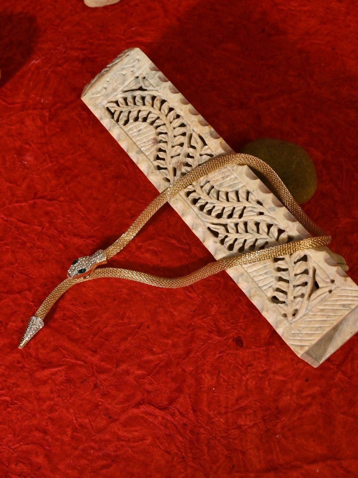 Serpent Tie Necklace