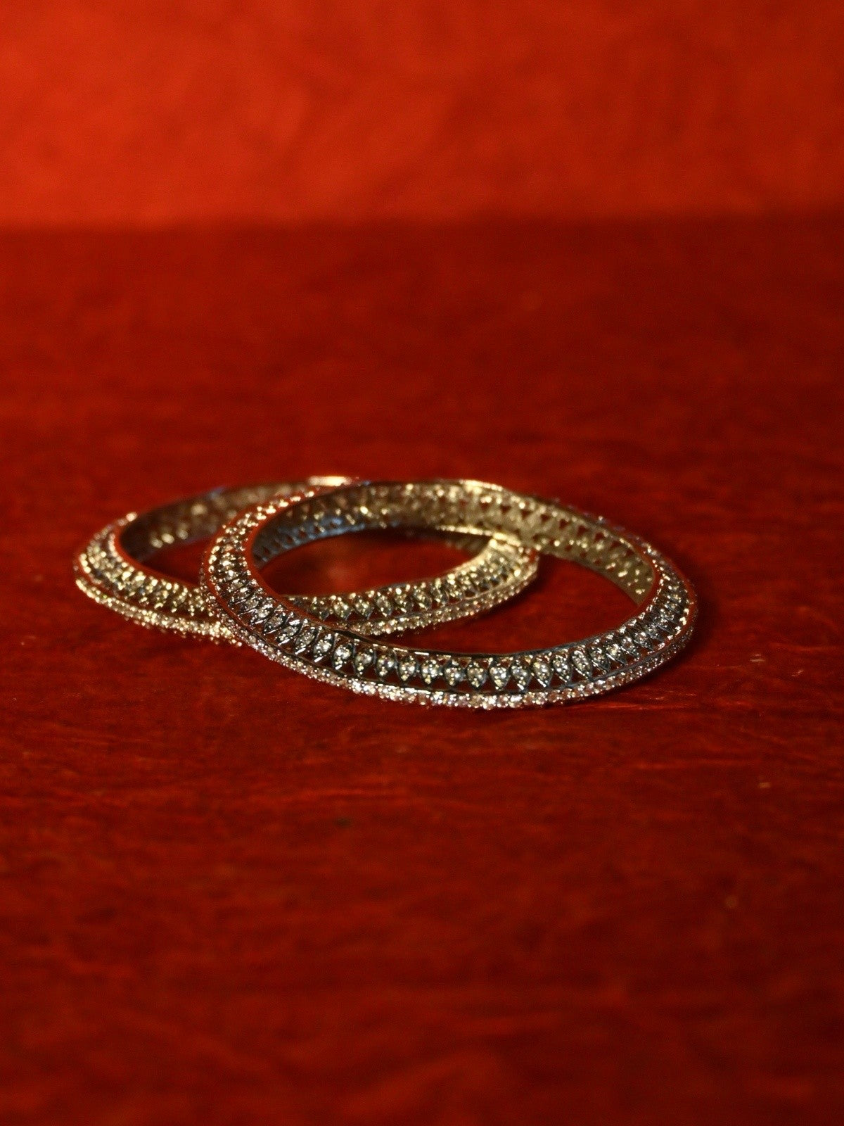 Diamond Glow AD Bangles