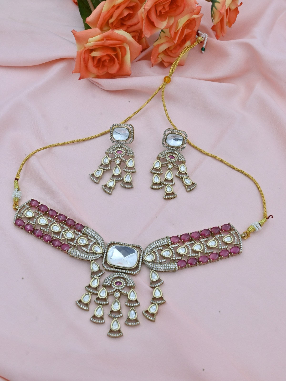 Polki Heritage Choker Set