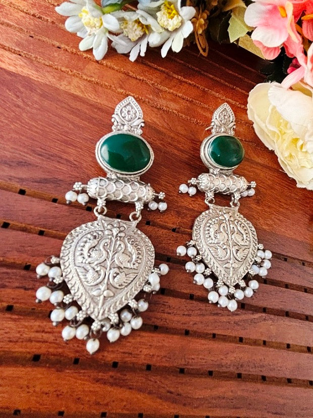 Heritage Heart Earrings