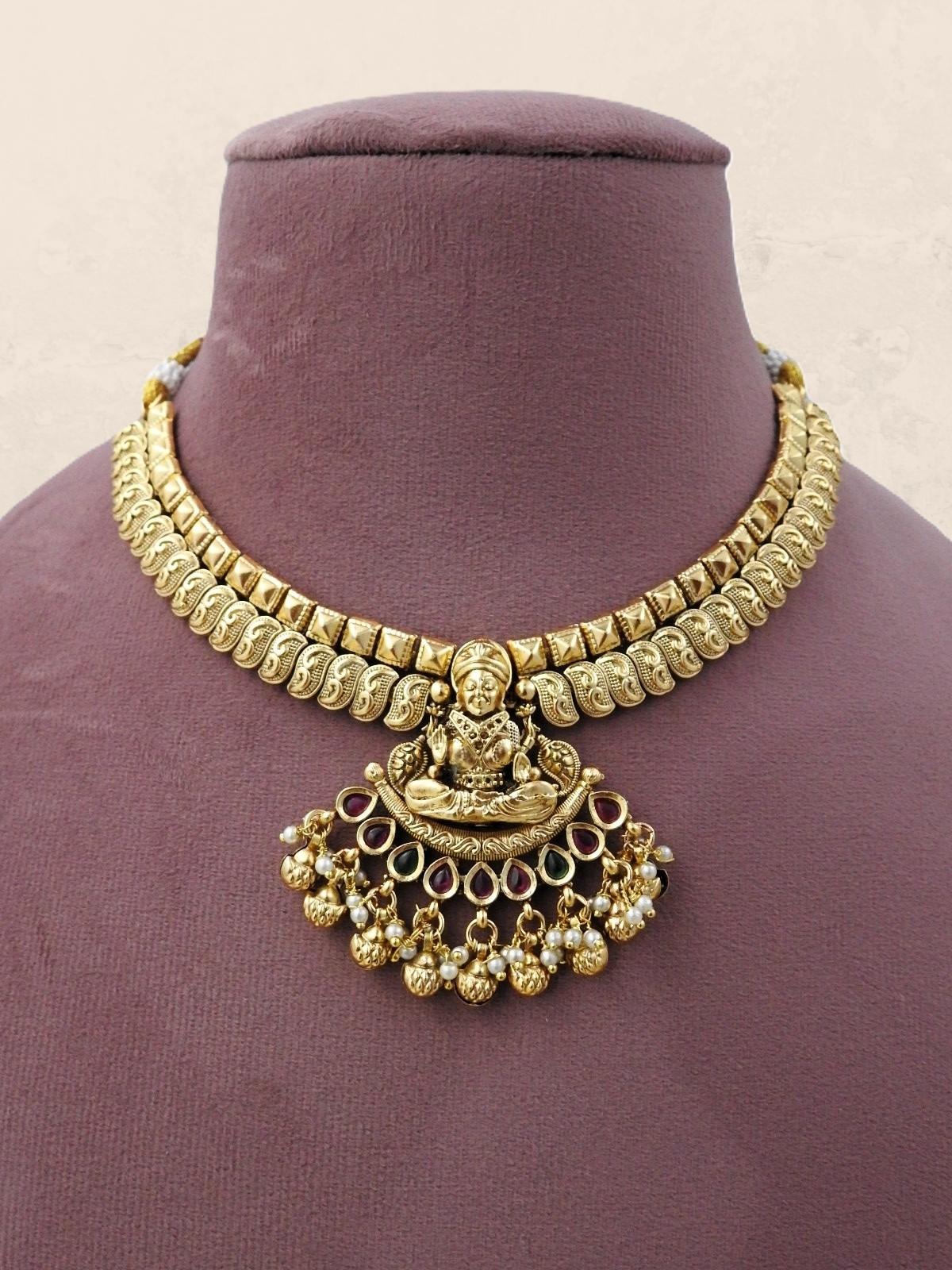 Divya Lakshmi Temple Choker Set