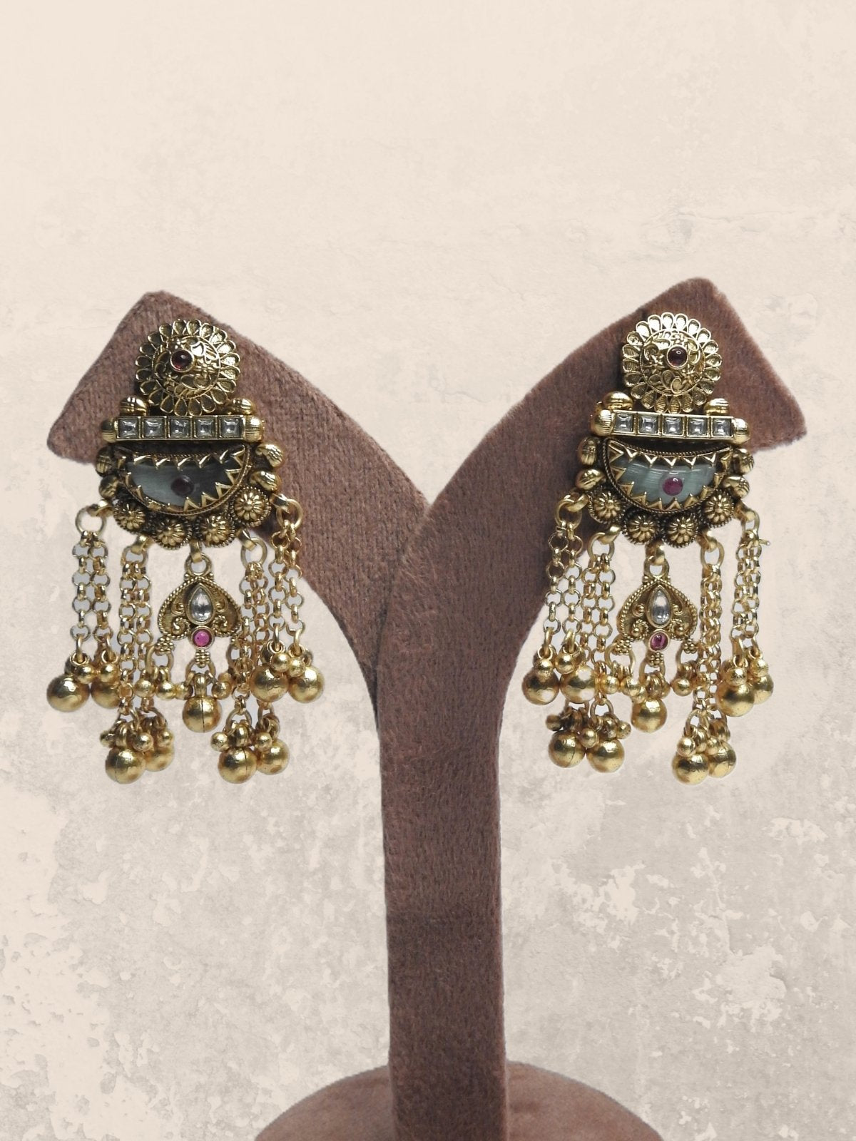 Majestic Pearl Long Necklace Set