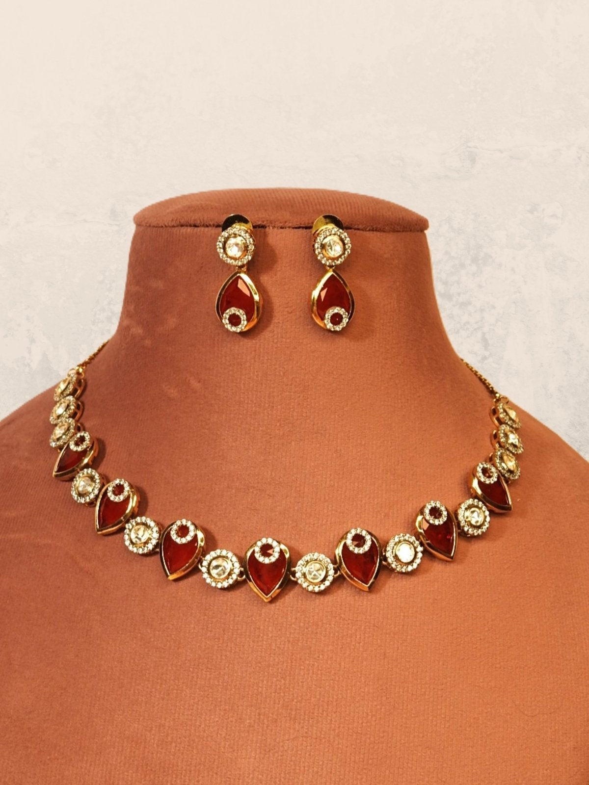 Radiant Grace Moissanite Necklace Set