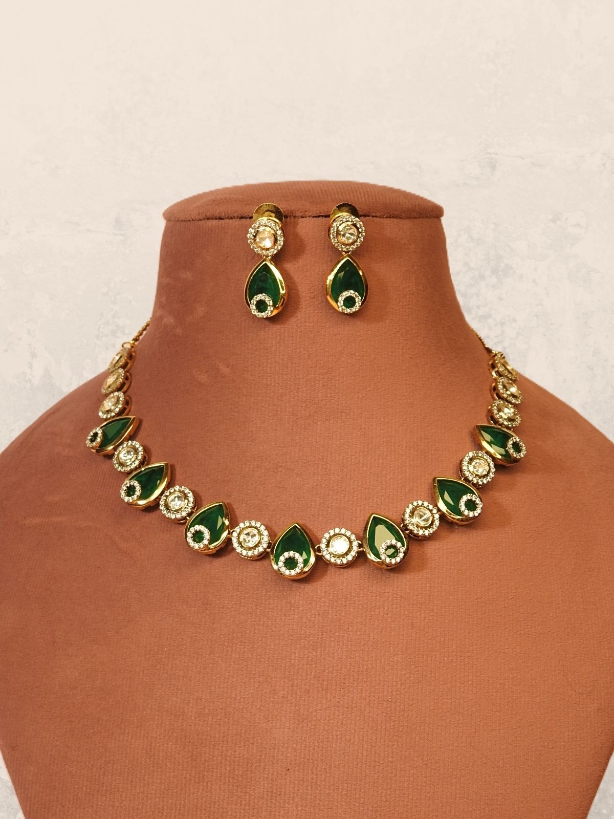 Radiant Grace Moissanite Necklace Set