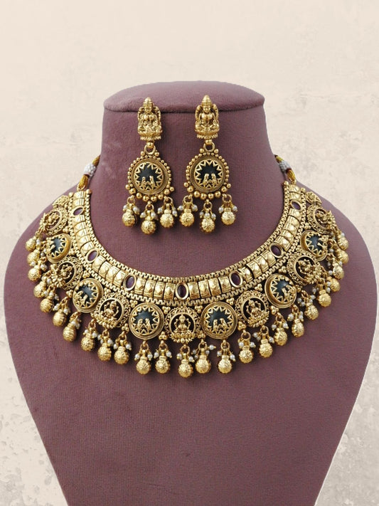 Aaradhya Temple Choker Set