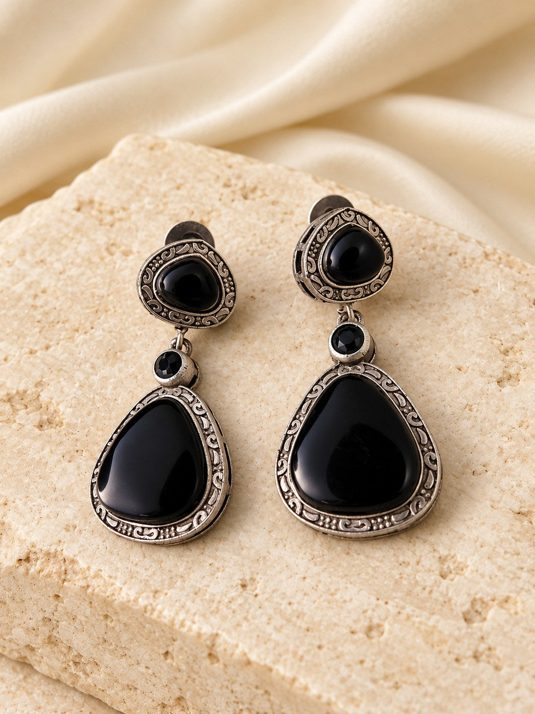 Regalia Stone Drop Earrings