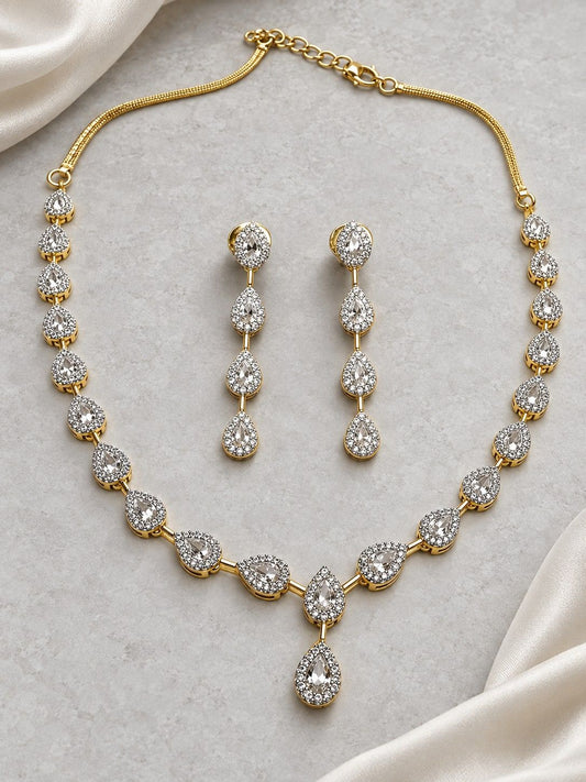 Serene Drops Necklace Set