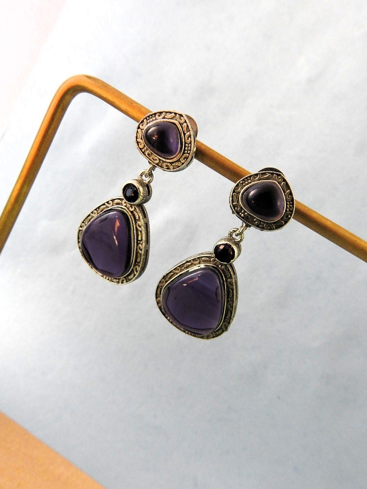 Regalia Stone Drop Earrings