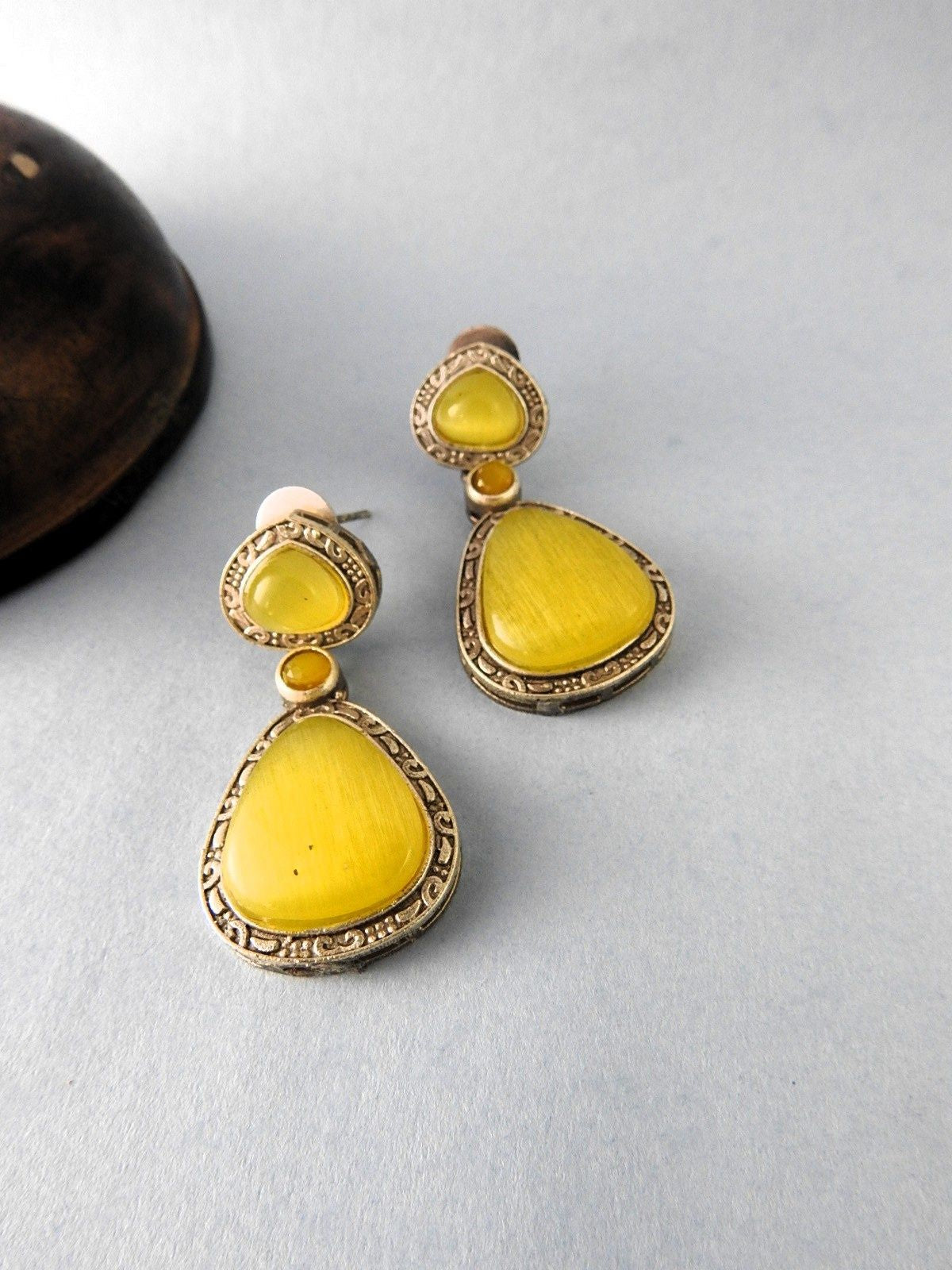 Regalia Stone Drop Earrings