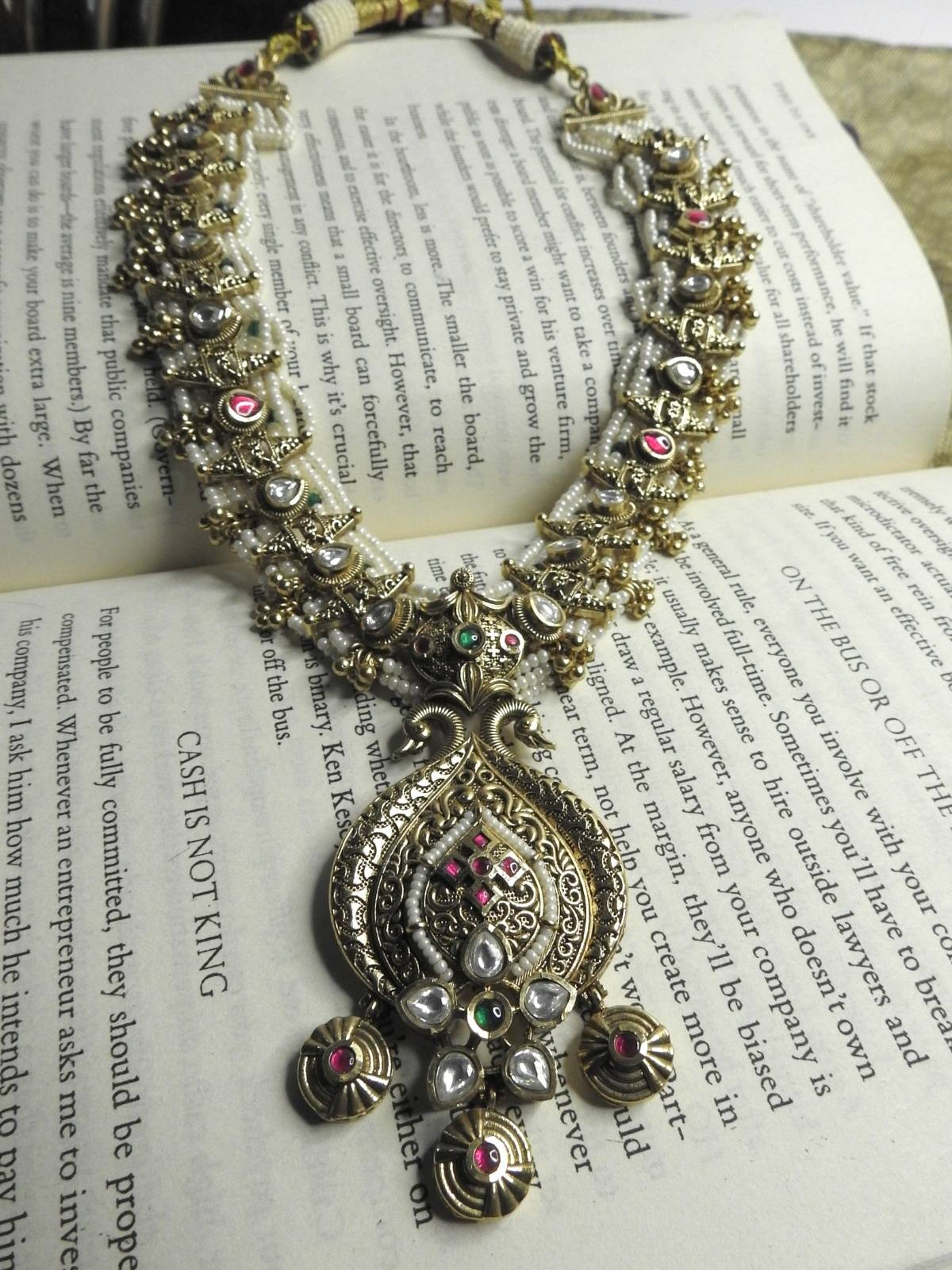Mahira Pearl Rajwada Set