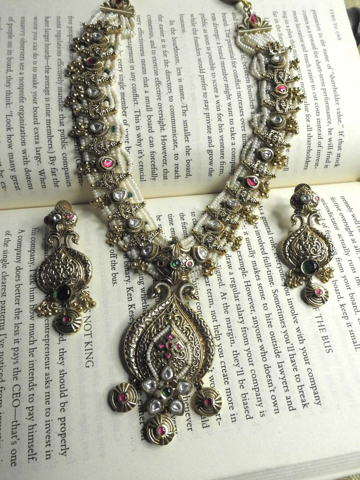 Mahira Pearl Rajwada Set