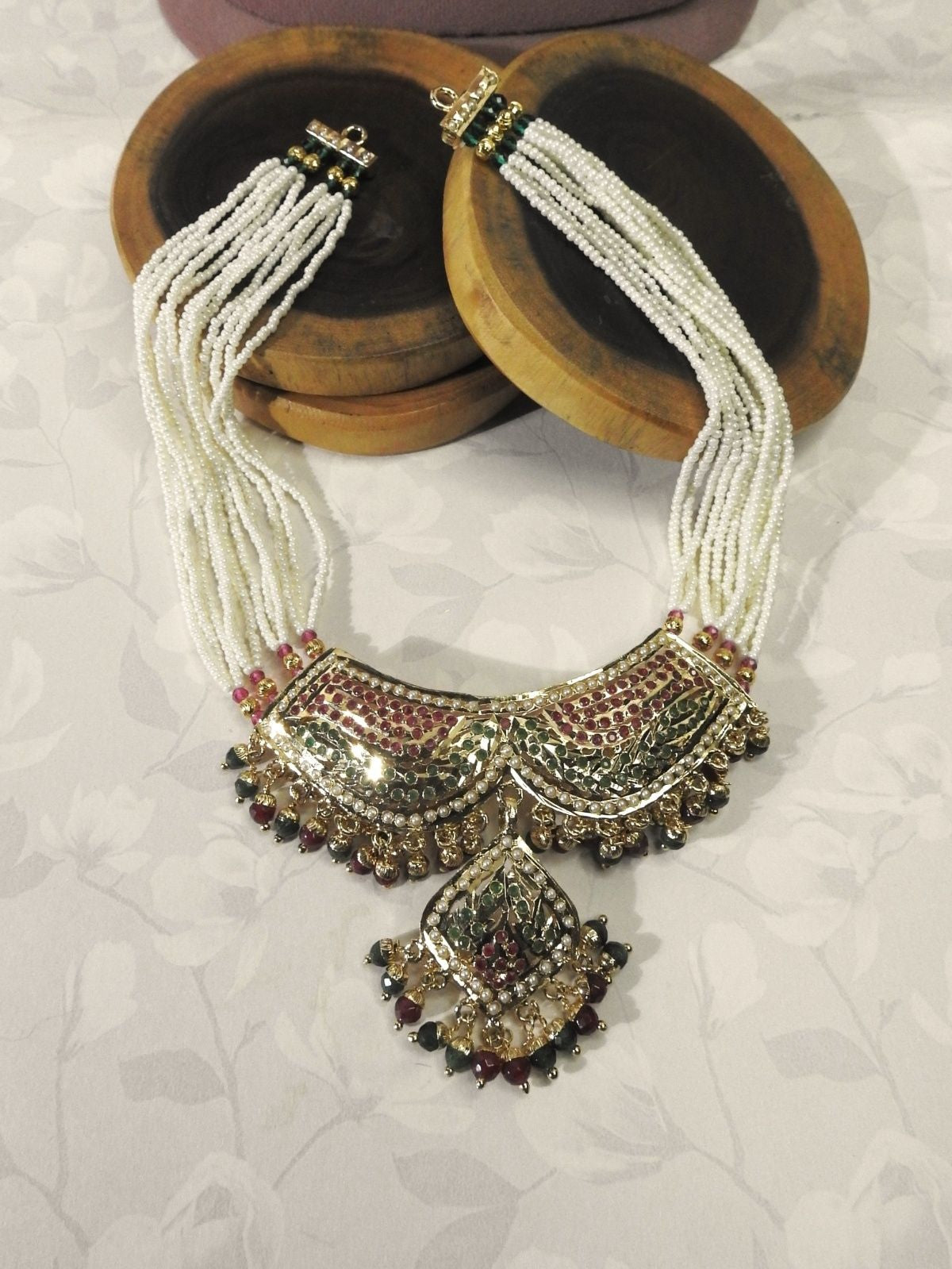 Ameera Royale Jadau Pearl Set