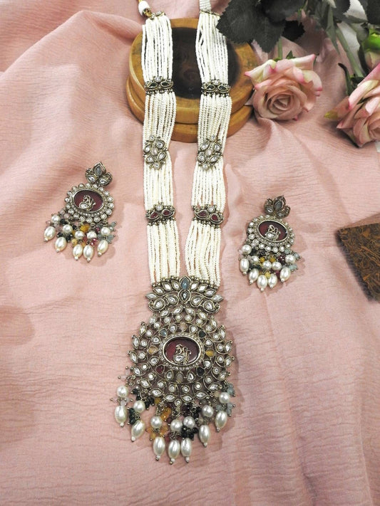 Regal Blossom Pearl Haar Set