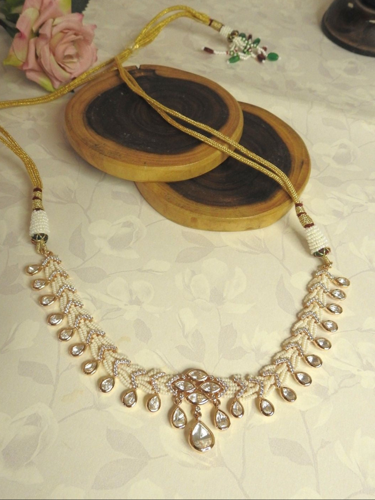 Serene Pearl Choker Set