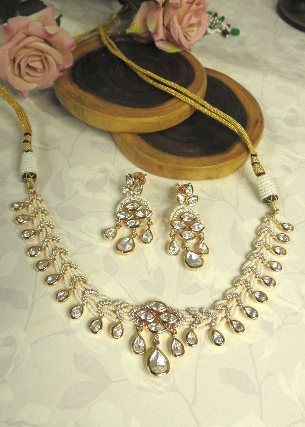 Serene Pearl Choker Set