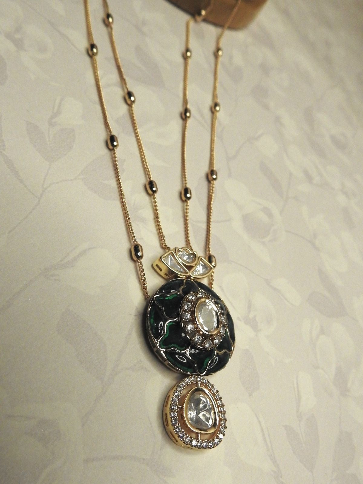 Polki Bloom Necklace Set