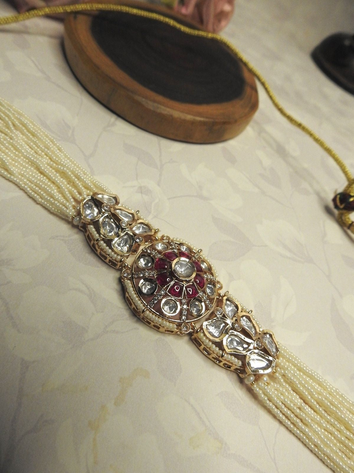 Royal Bloom Polki Choker Set