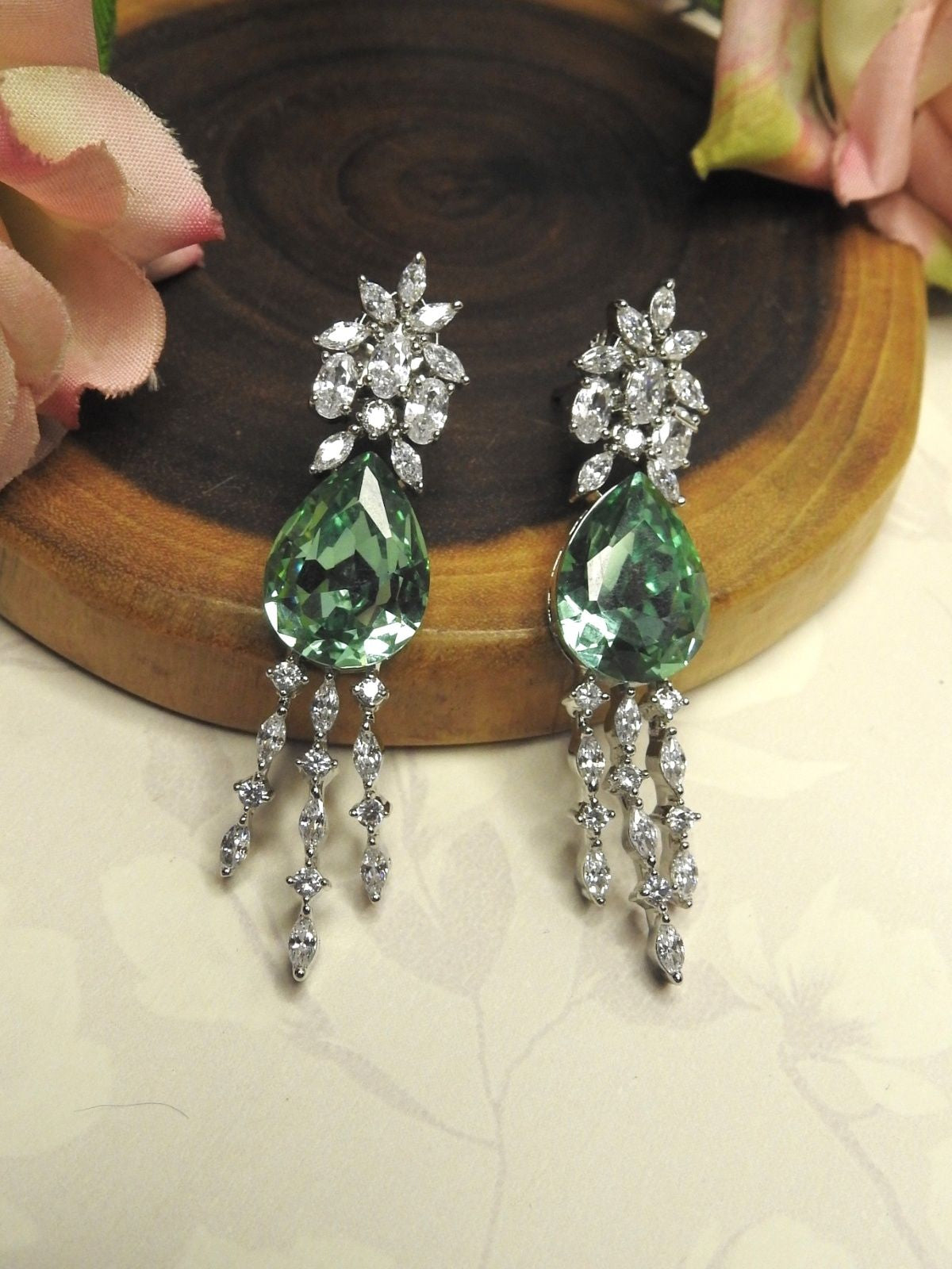 Radiant Grace CZ Necklace Set