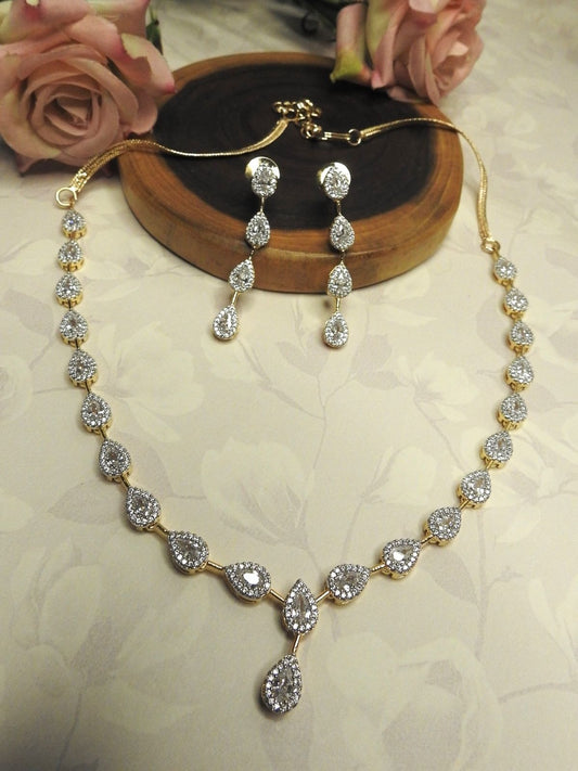 Serene Drops Necklace Set