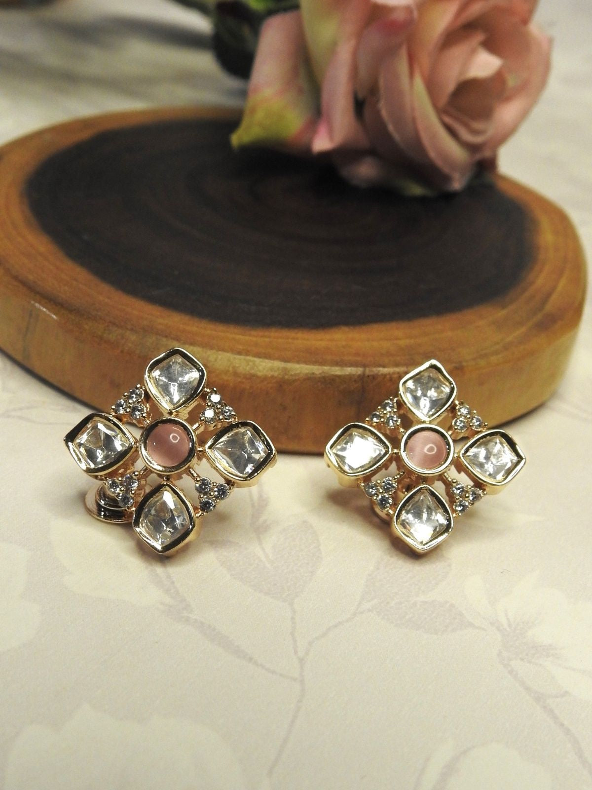 Blush Glow Pendant Set