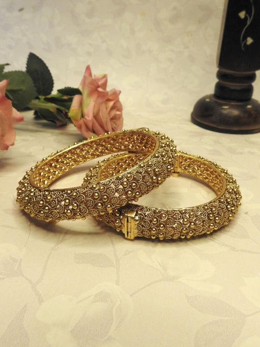 Royal Heritage Gold Bangle Set