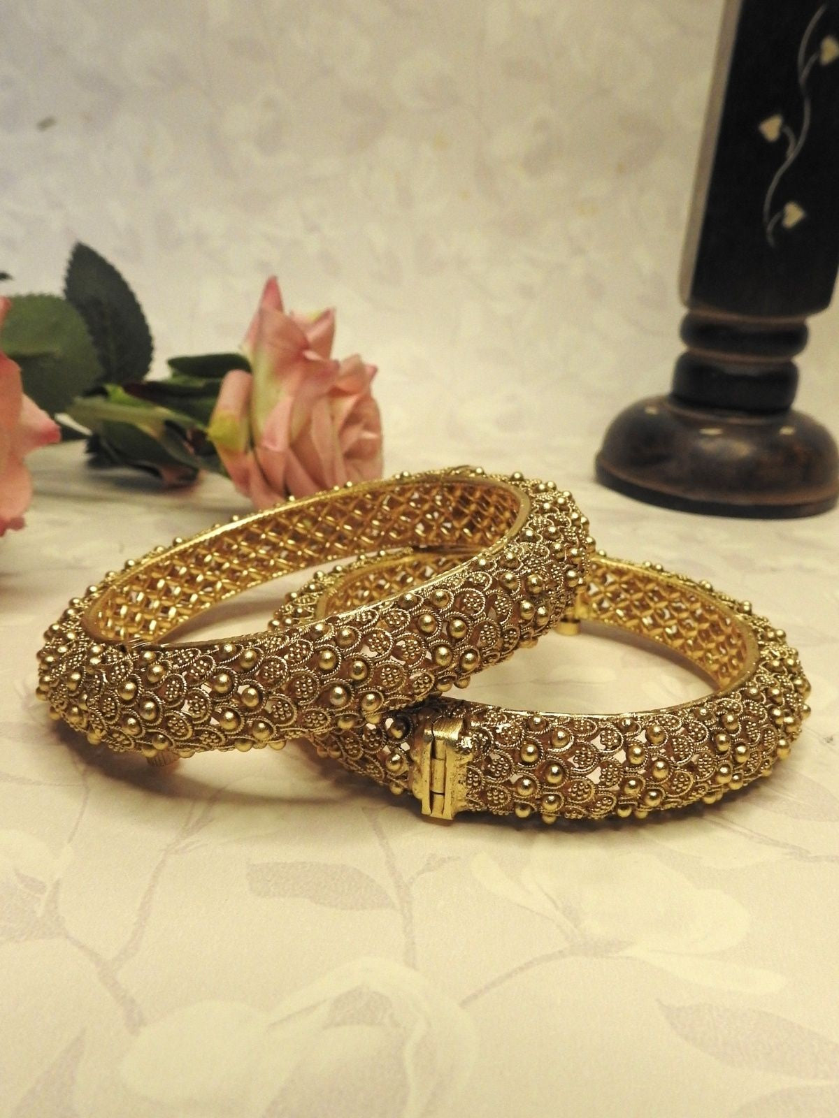 Royal Heritage Gold Bangle Set