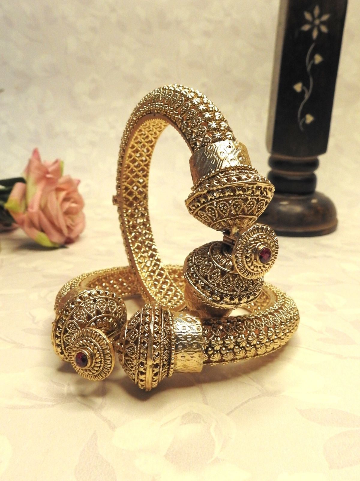 Golden Dynasty Gold Bangle Set