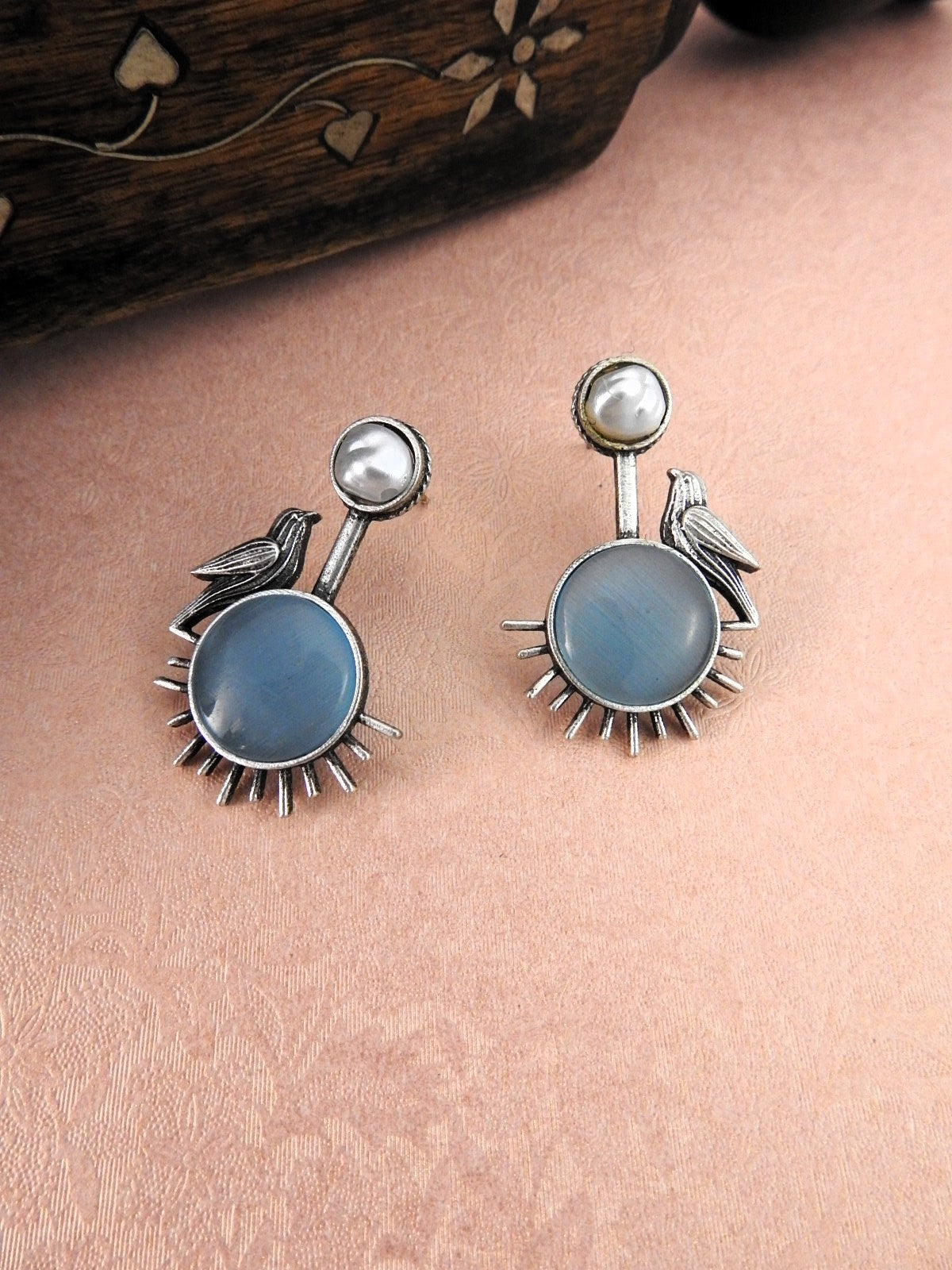 Aviara Silver Earrings