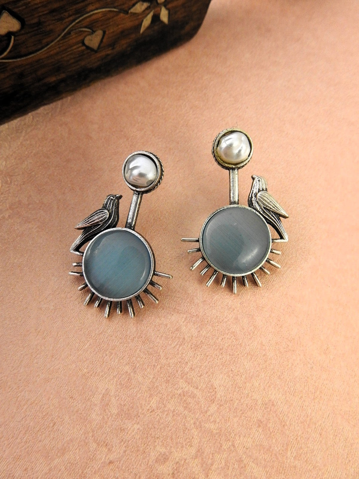 Aviara Silver Earrings