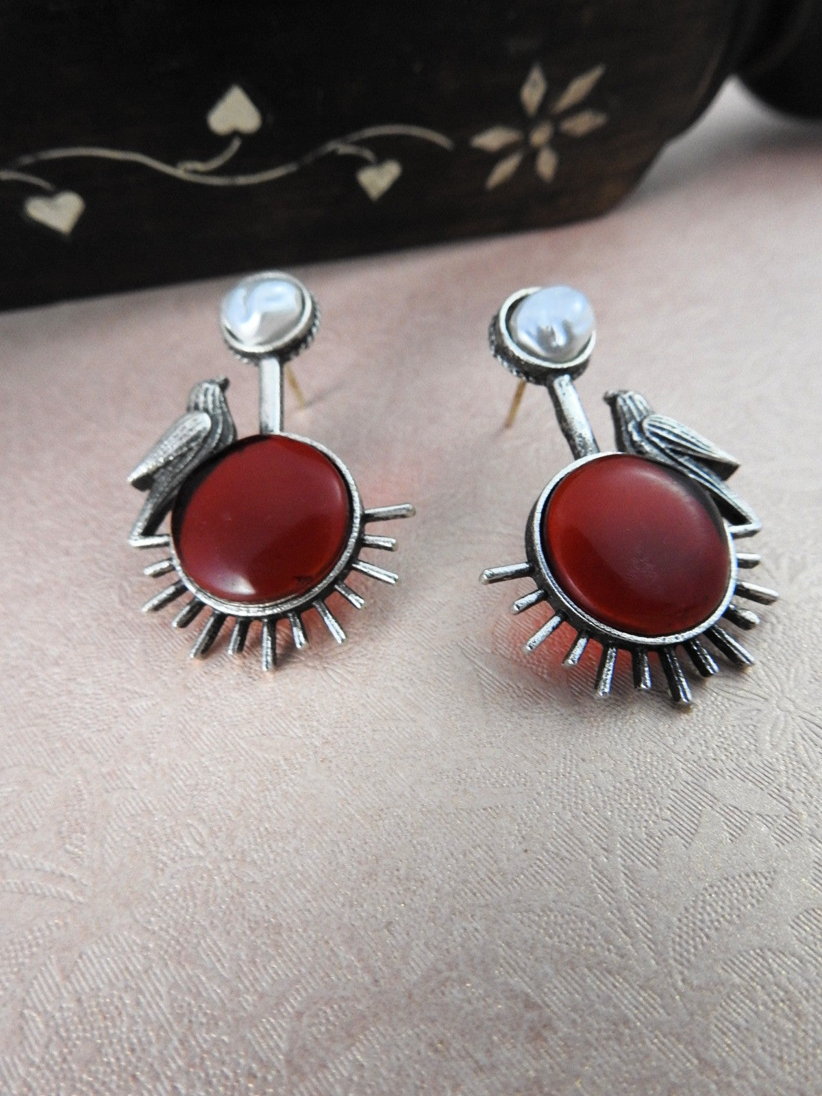 Aviara Silver Earrings