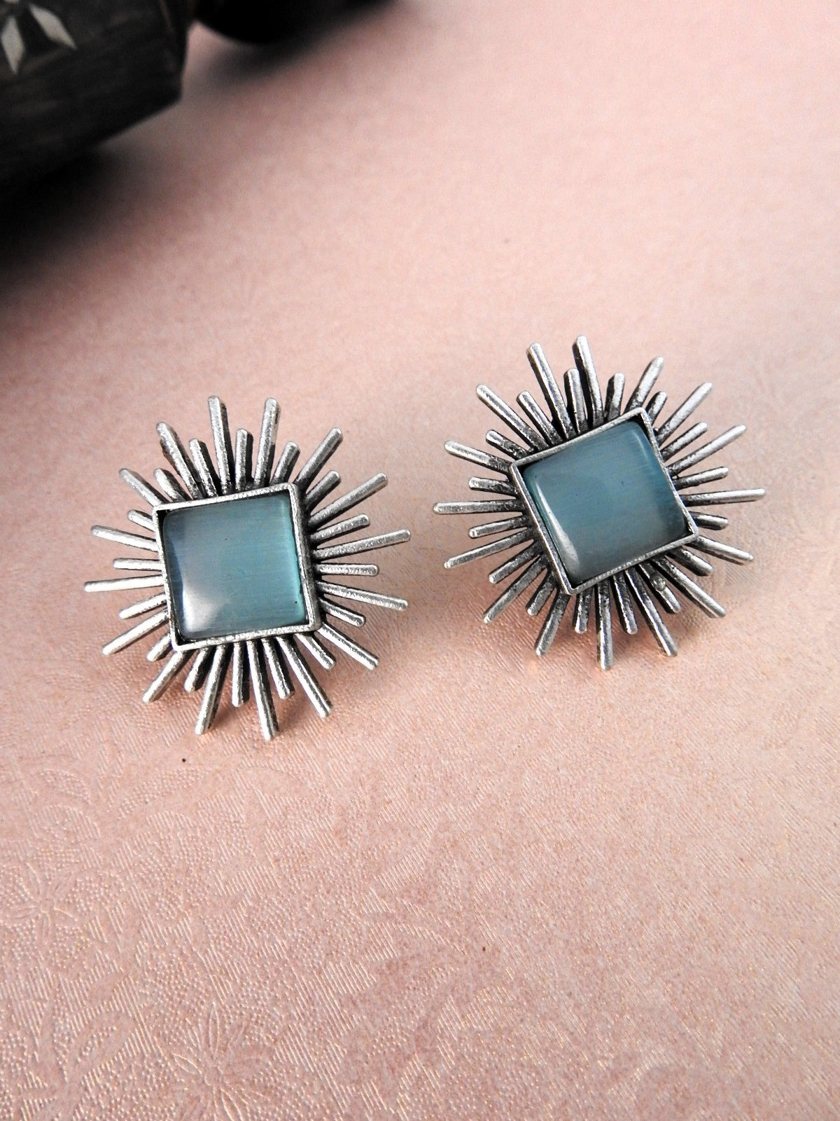 Sitara Silver Studs