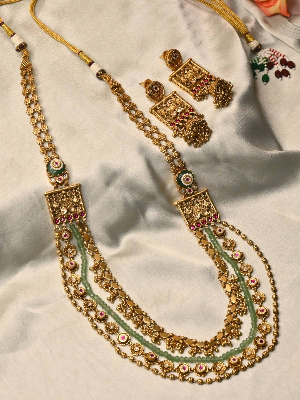 Aarika Long Necklace Set