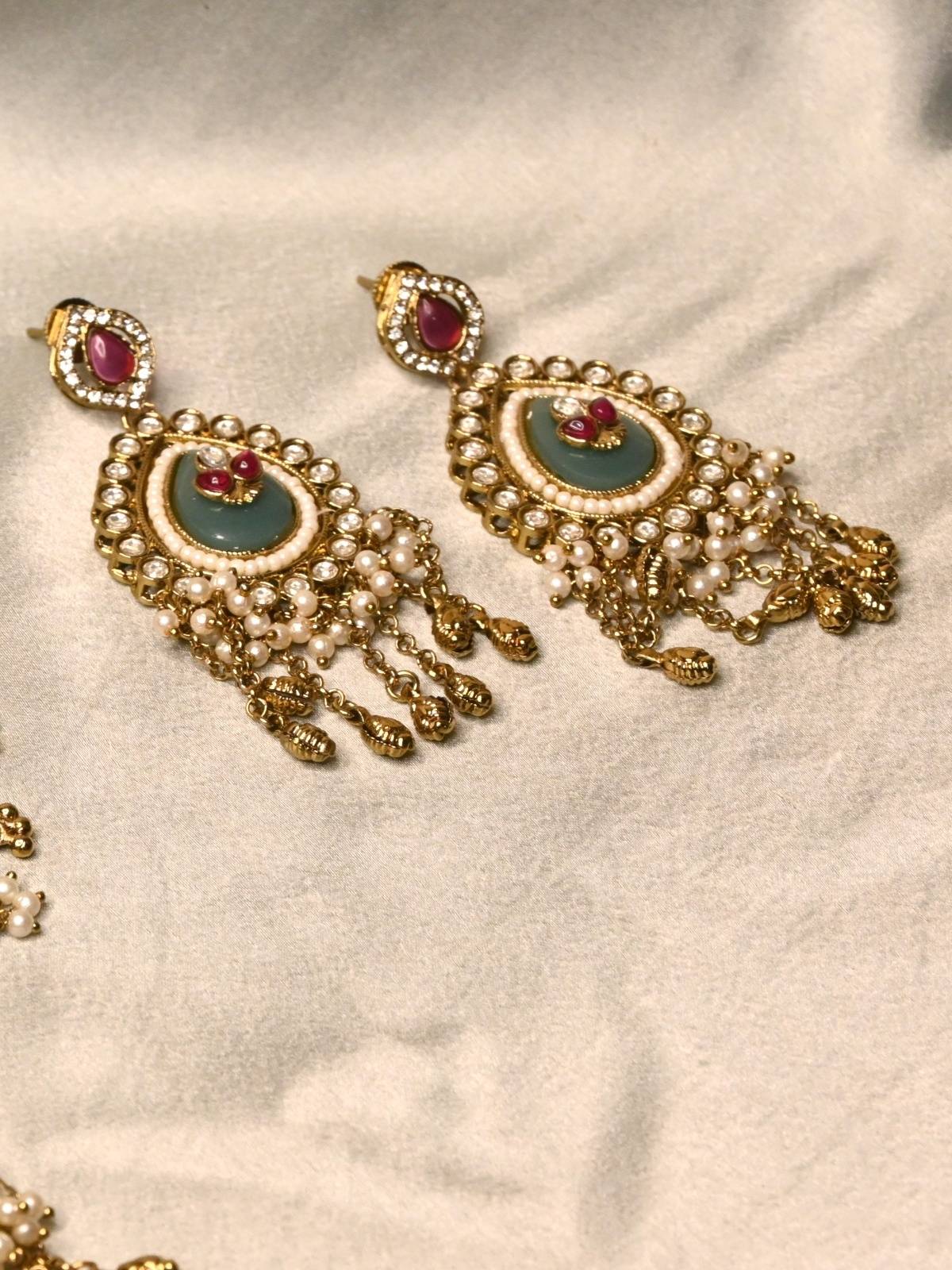 Heritage Drop Statement Necklace Set