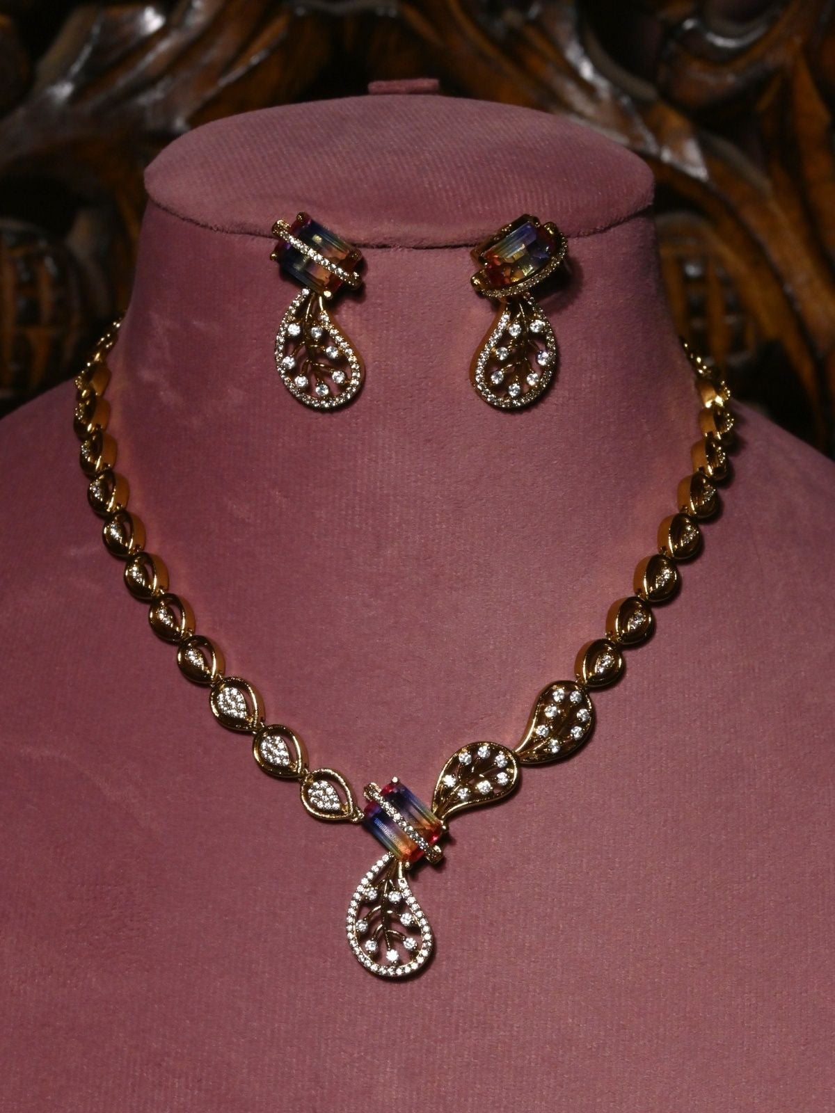 Grace Drop Necklace Set