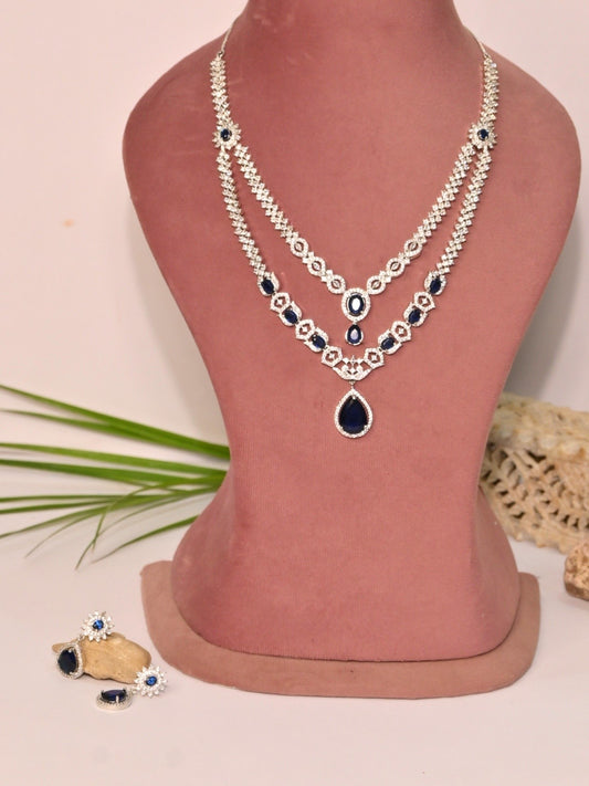 Blue Empress Necklace Set