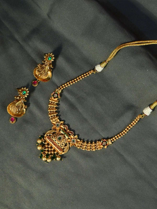 Regal Emerald Leaf Set