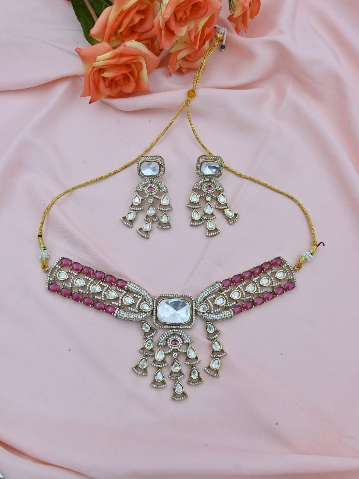 Polki Heritage Choker Set