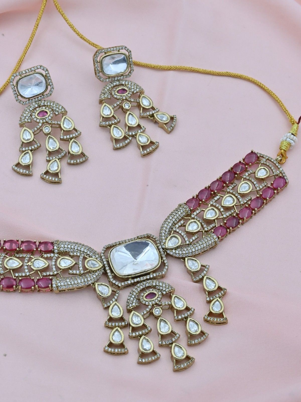 Polki Heritage Choker Set