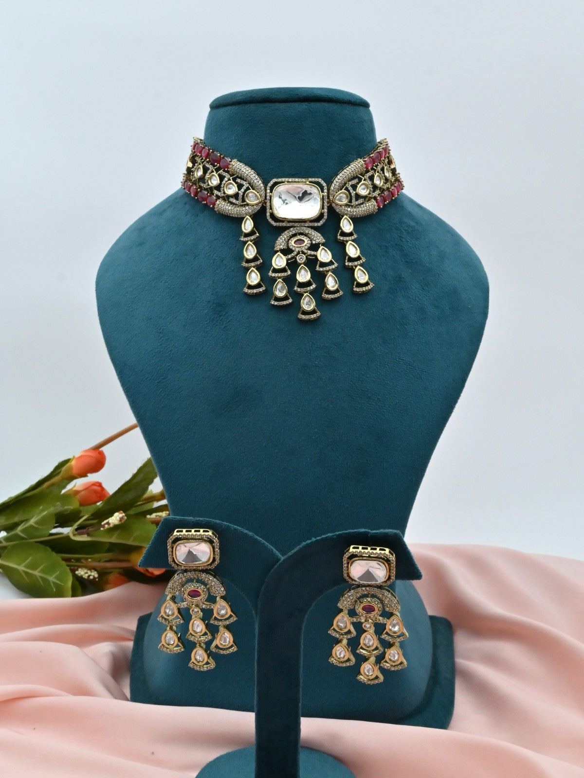 Polki Heritage Choker Set