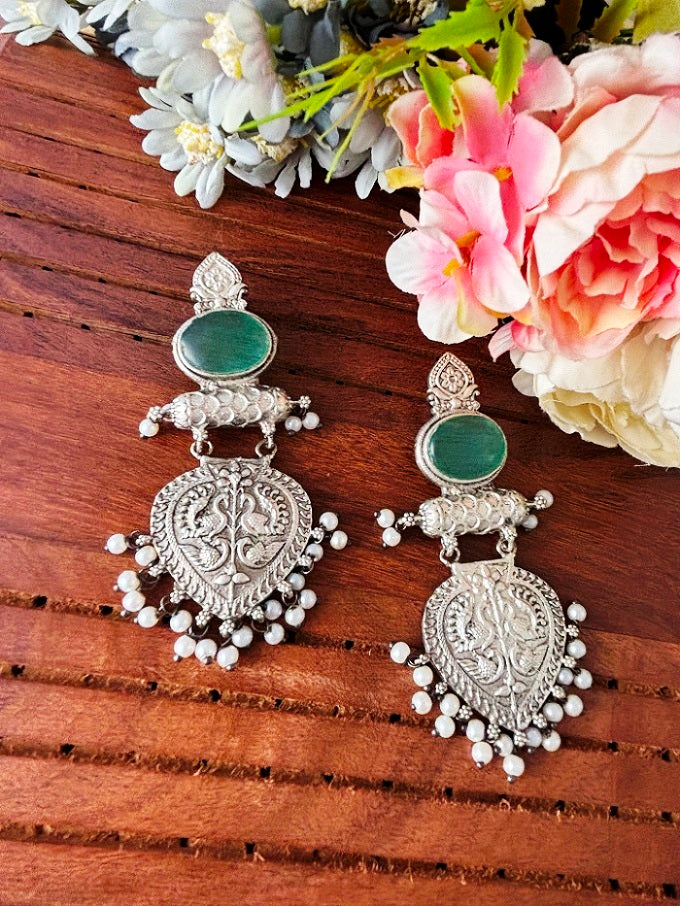 Heritage Heart Earrings