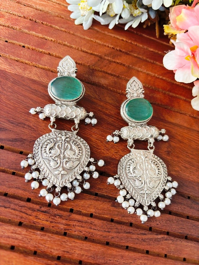 Heritage Heart Earrings