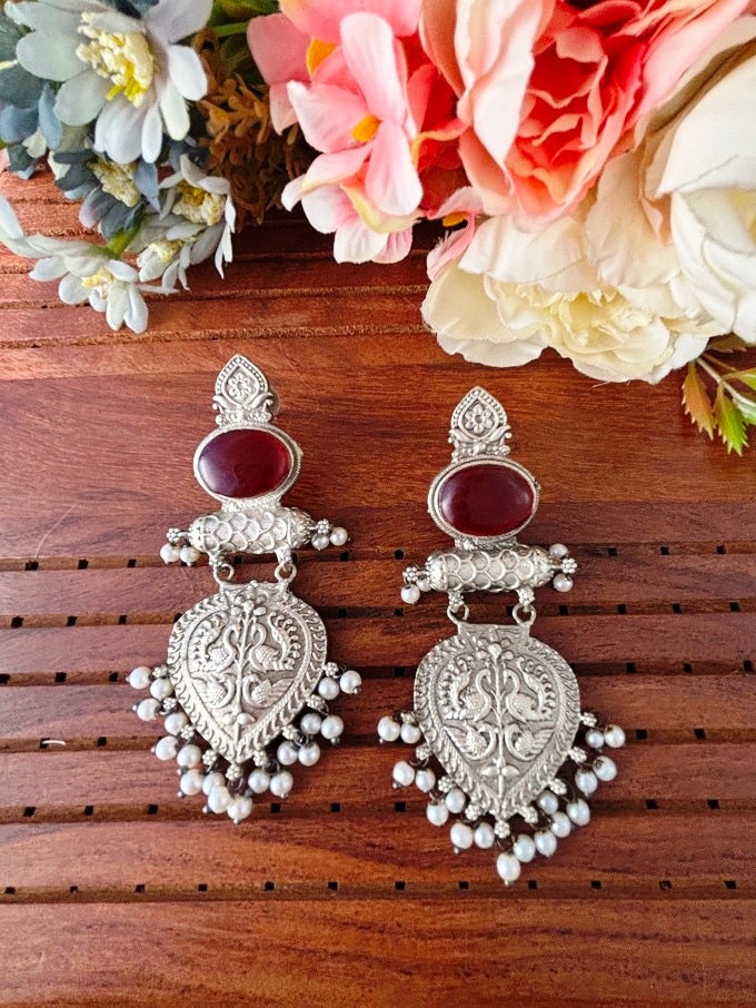 Heritage Heart Earrings