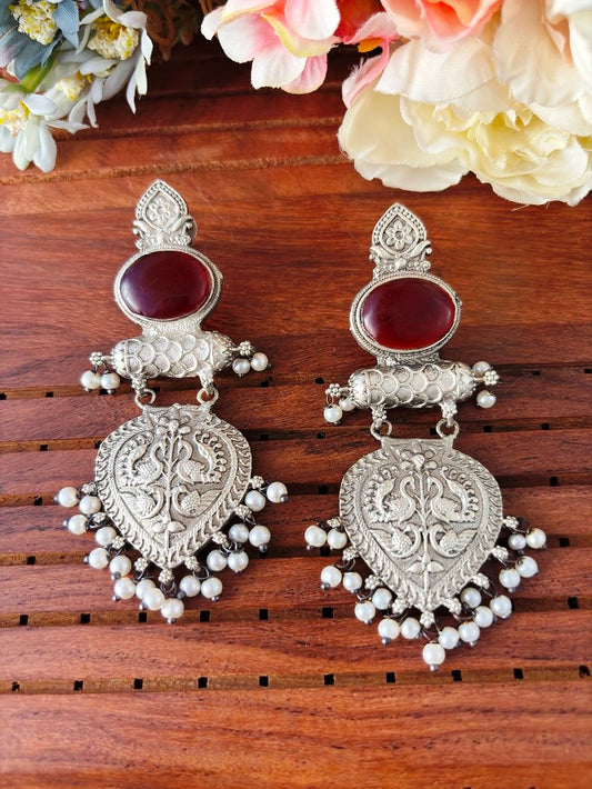 Heritage Heart Earrings