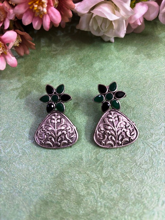 Vintage Floral Earrings